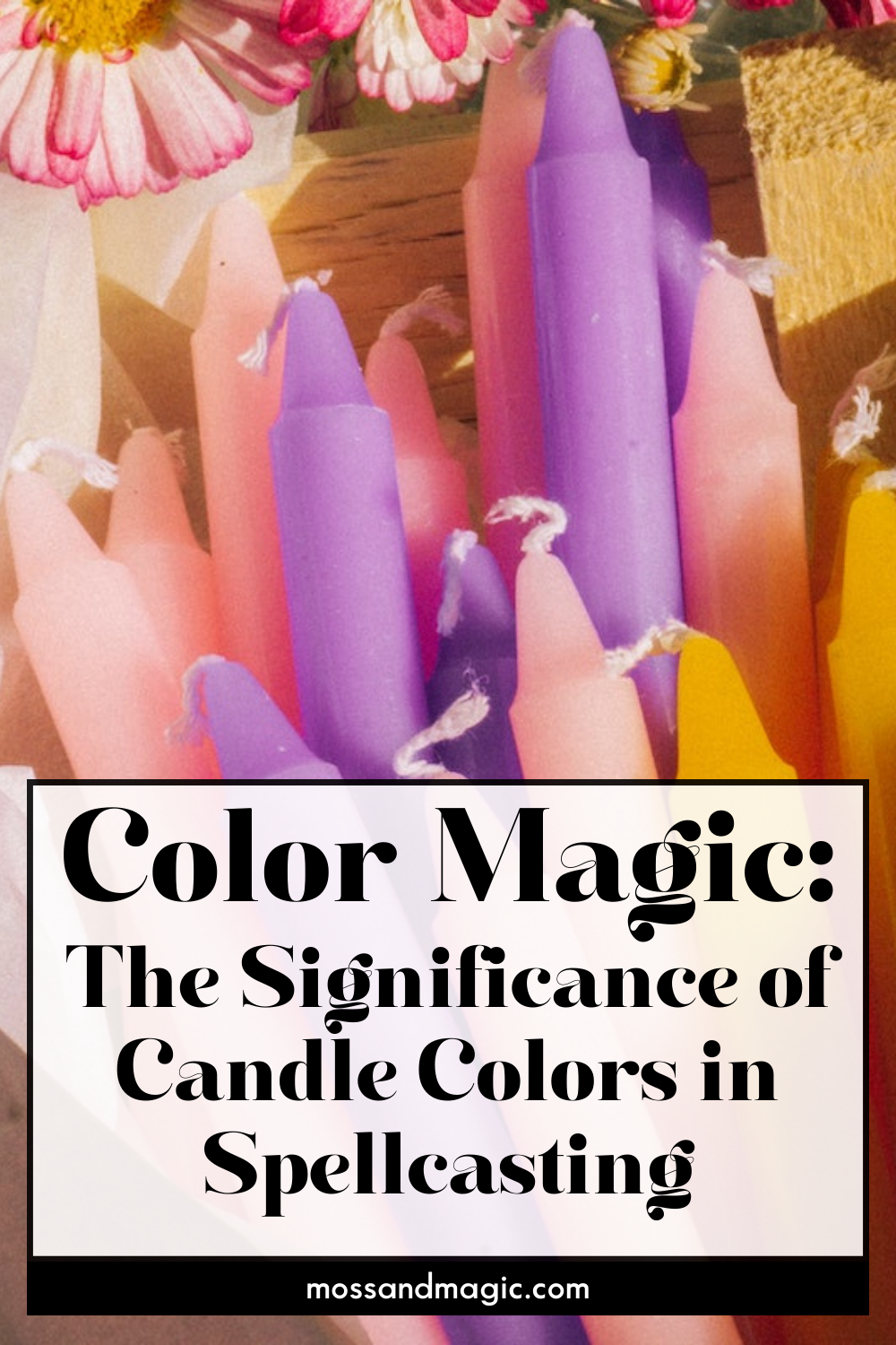 Color Magic: The Significance of Candle Colors in Spellcasting – Moss ...