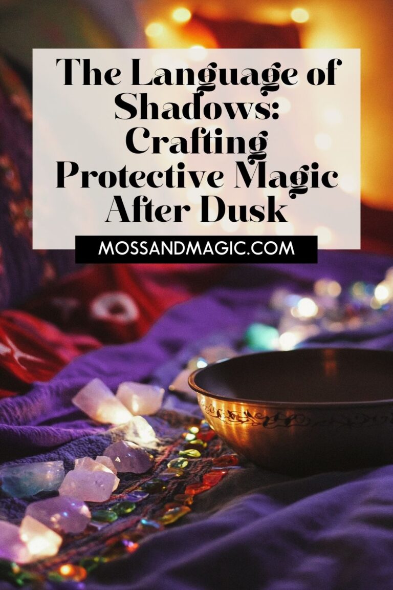 The Language of Shadows: Crafting Protective Magic After Dusk – Moss ...